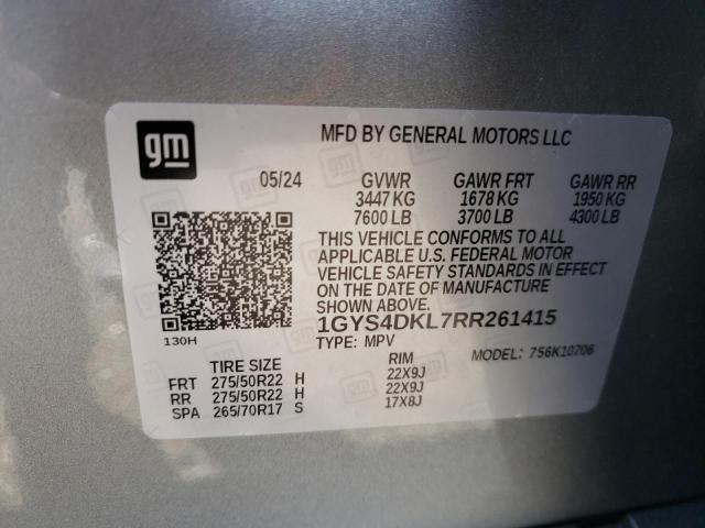 2024 CADILLAC ESCALADE P #3305300350