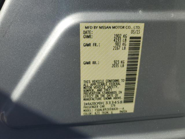 2015 NISSAN LEAF S - 1N4AZ0CP0FC333458