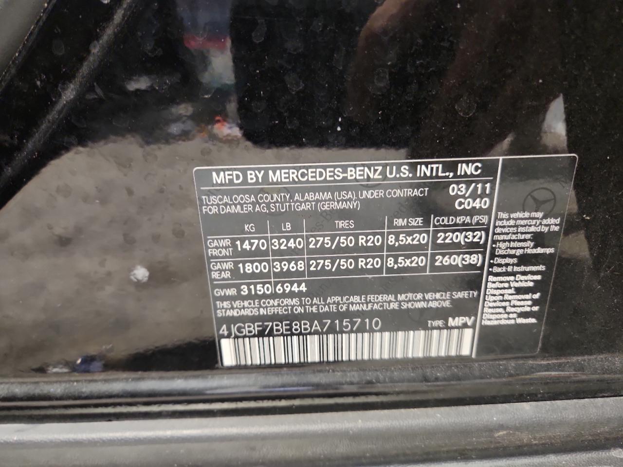 MERCEDES-BENZ GL-CLASS 450 4MATIC