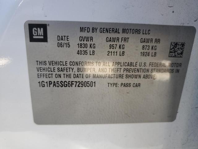 2015 CHEVROLET CRUZE LS #3302766391