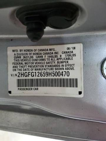 2009 HONDA CIVIC LX #3303803441