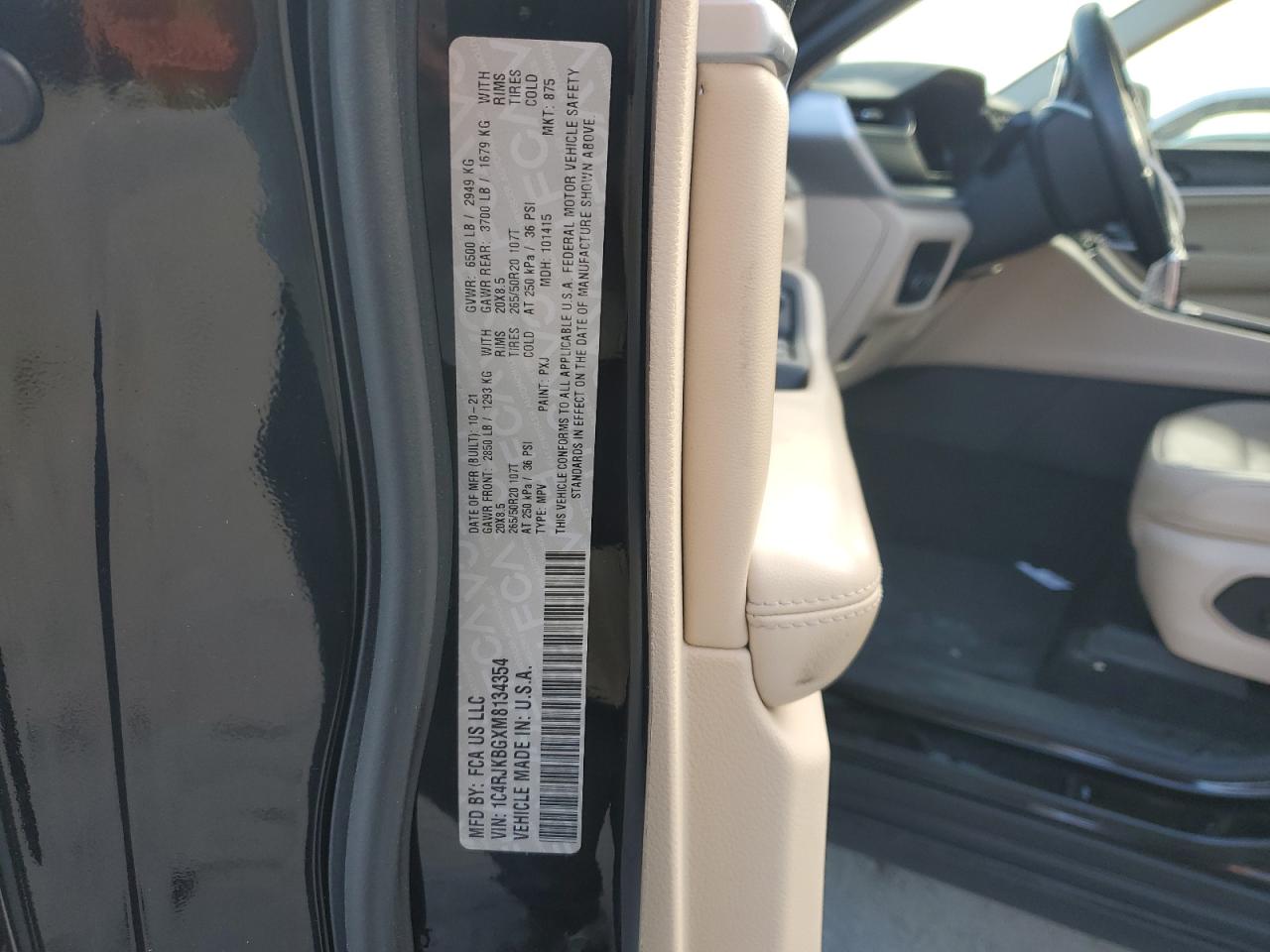 JEEP GRAND CHEROKEE L LIMITED