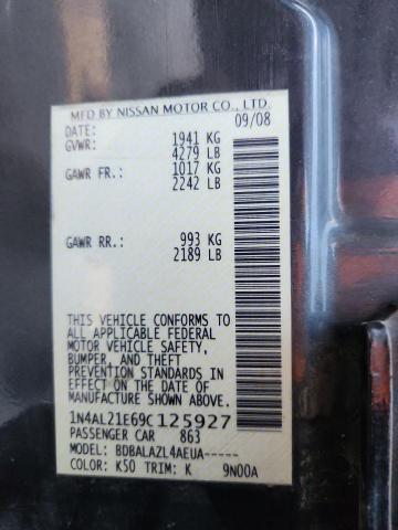 2009 NISSAN ALTIMA 2.5 #3294692029