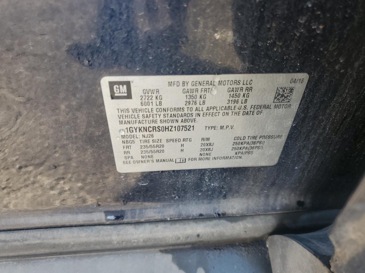 CADILLAC XT5 PREMIUM LUXURY