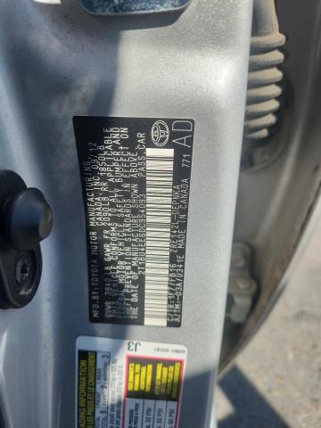 2013 TOYOTA COROLLA BA #3292503713