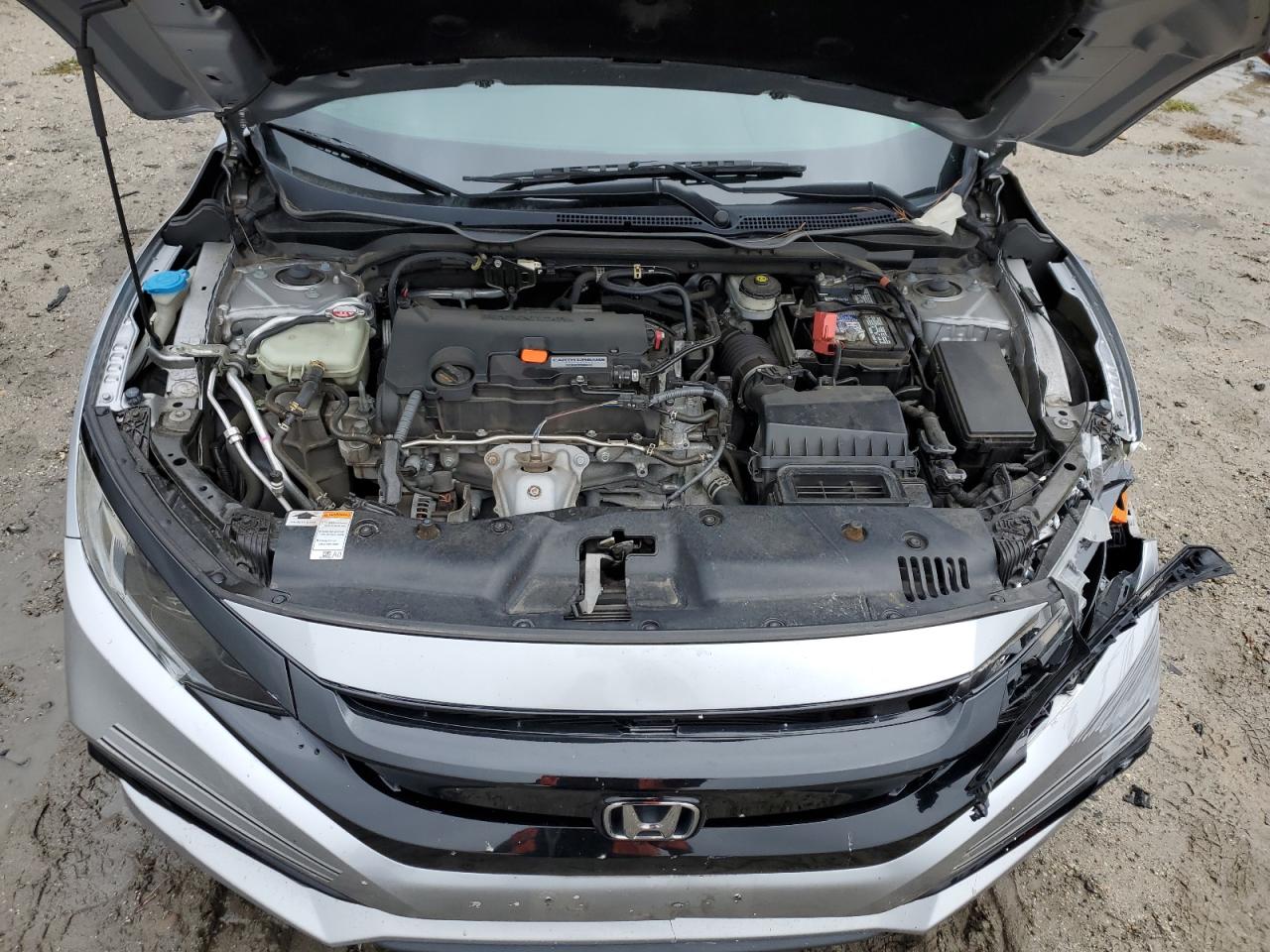 Lot #3301834367 2021 HONDA CIVIC SPOR