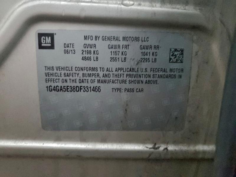 2013 BUICK LACROSSE #3301676626