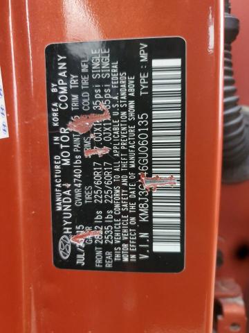 2016 HYUNDAI TUCSON LIM #3294588044