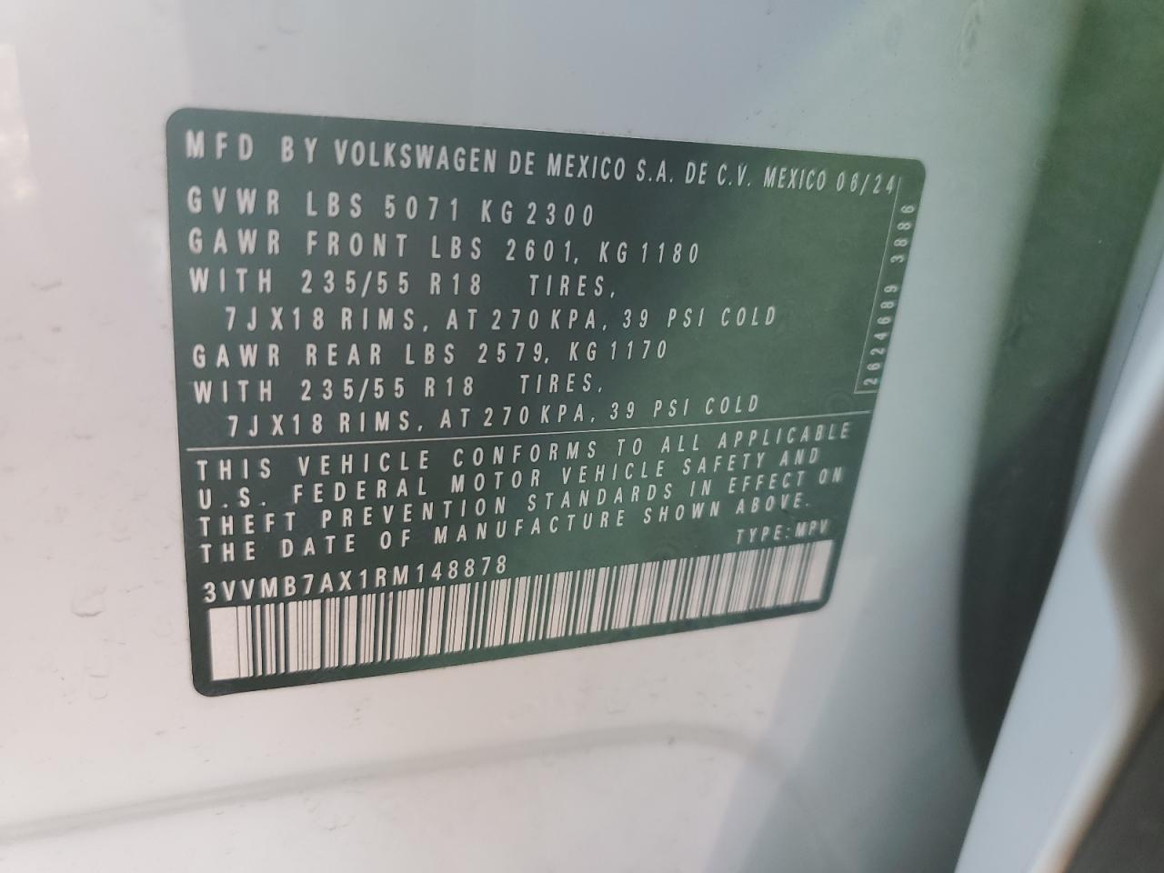 VOLKSWAGEN TIGUAN SE