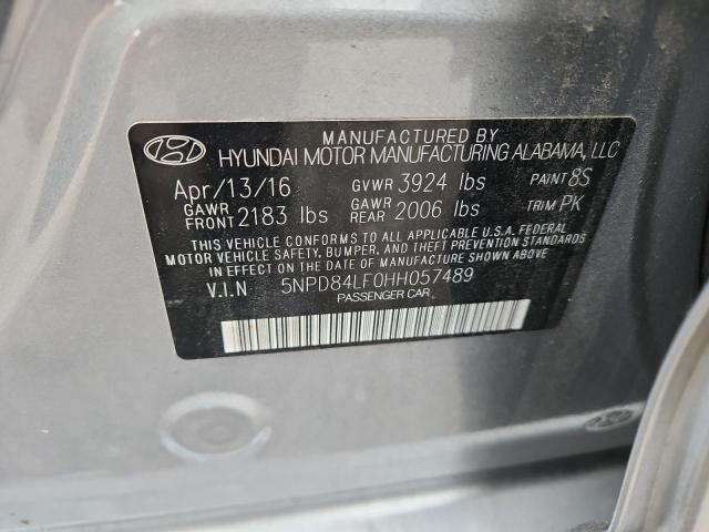 2017 HYUNDAI ELANTRA SE #3294535629