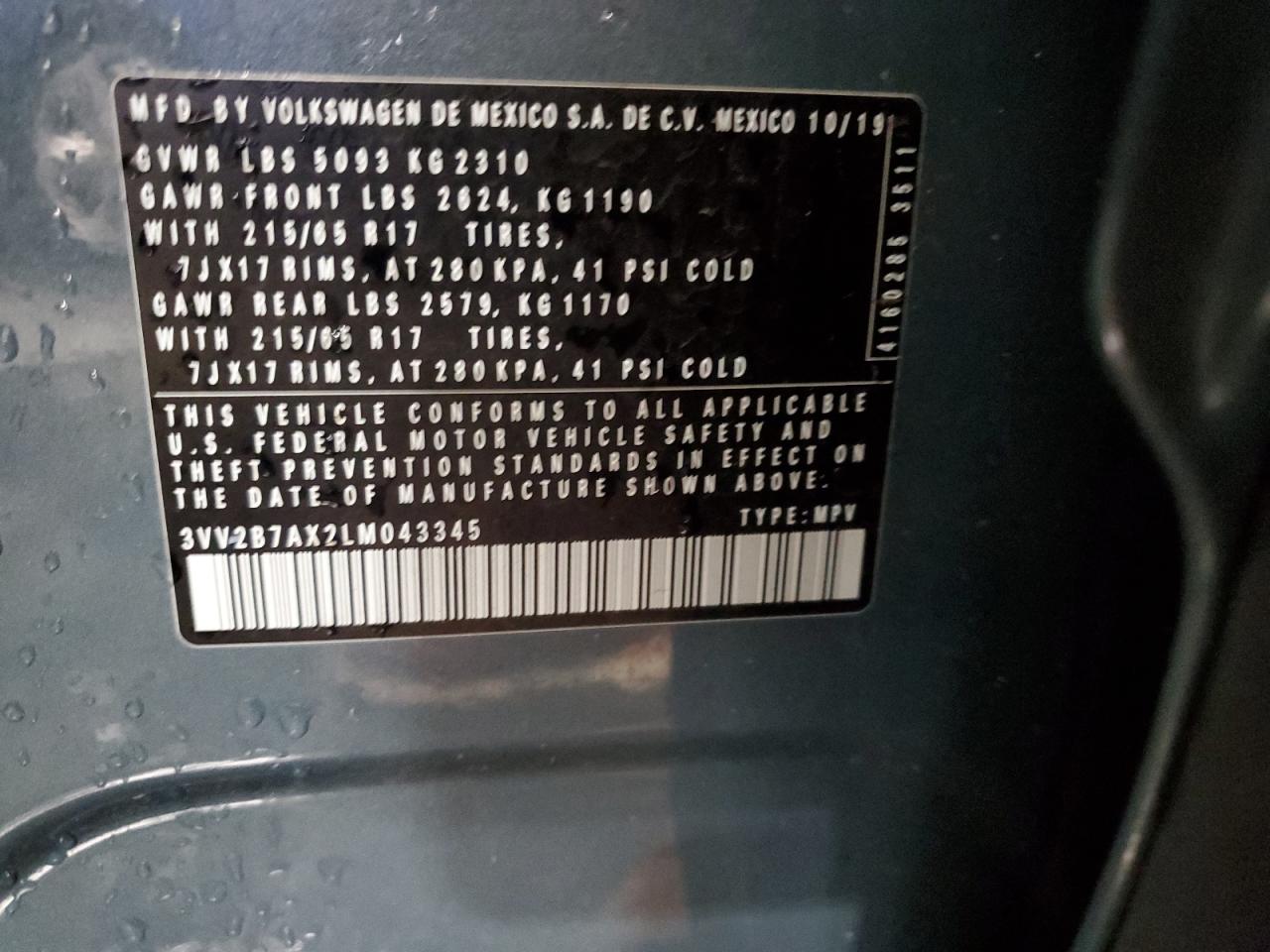 VOLKSWAGEN TIGUAN SE