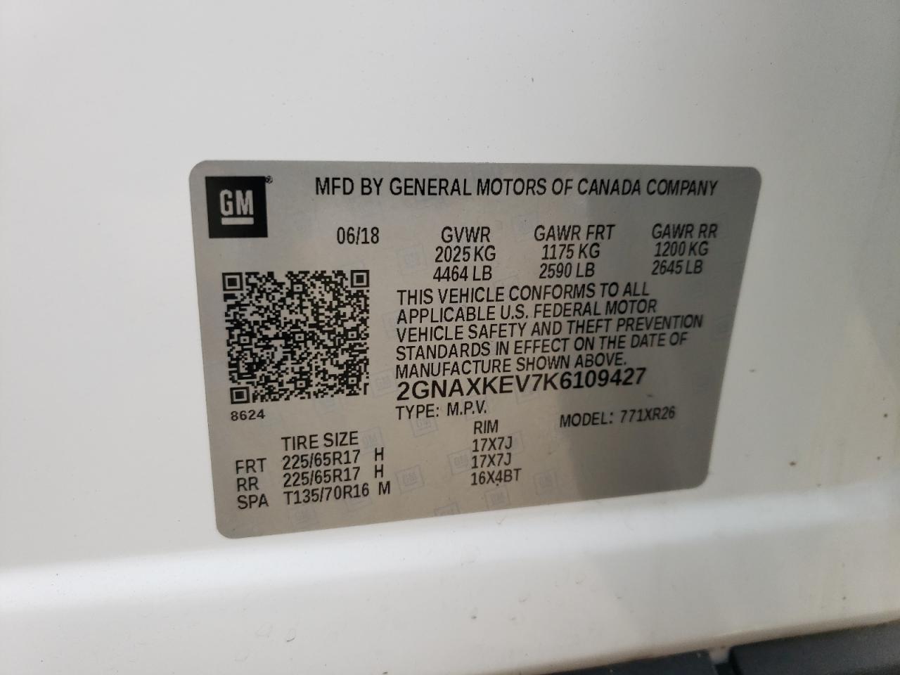 CHEVROLET EQUINOX LT