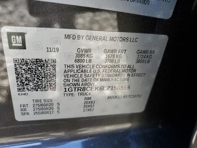 2020 GMC SIERRA C15 #3301743347