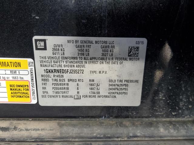 2015 GMC ACADIA SLE #3302929672