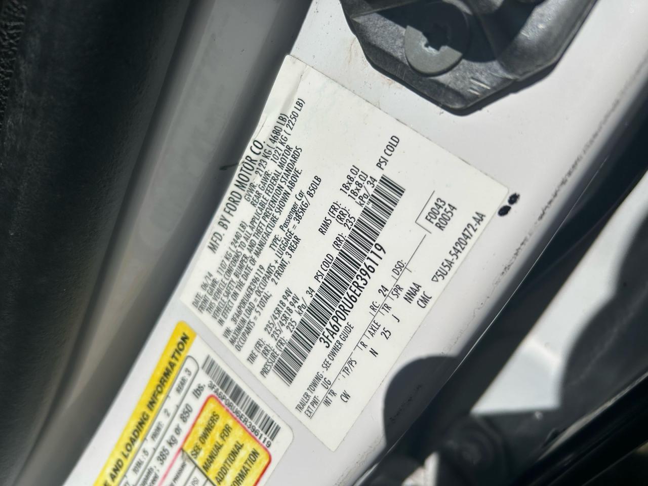 FORD FUSION TITANIUM HEV