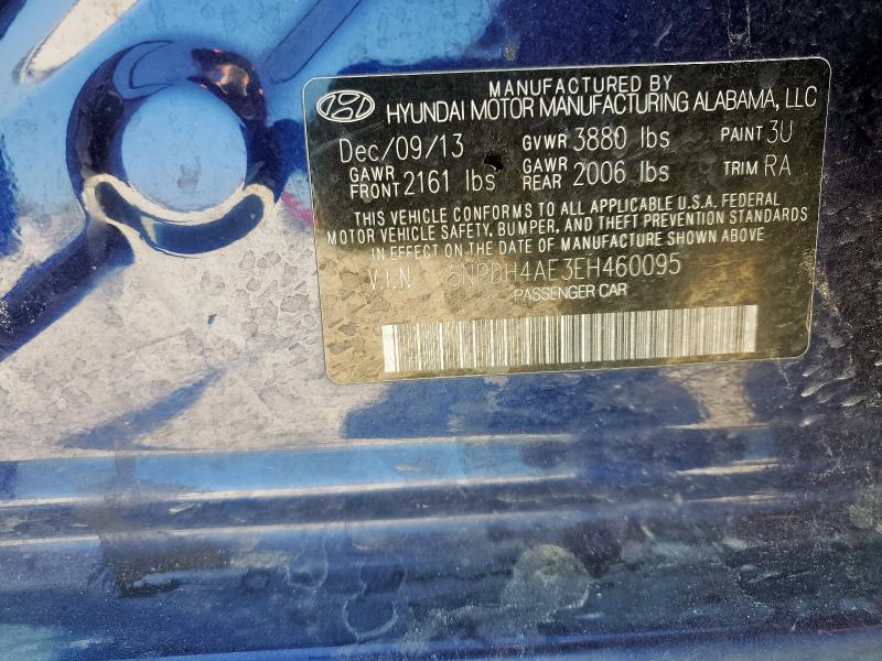 2014 HYUNDAI ELANTRA SE #3294452501