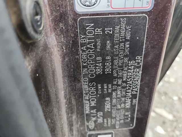 2010 KIA FORTE EX #3303999654