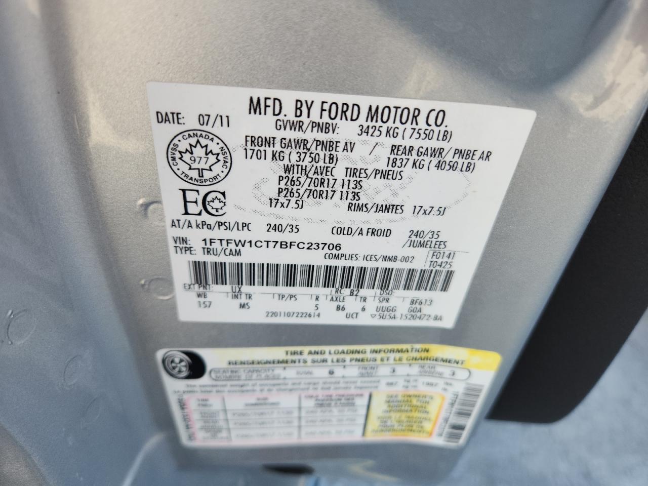 FORD F-150 SUPERCREW