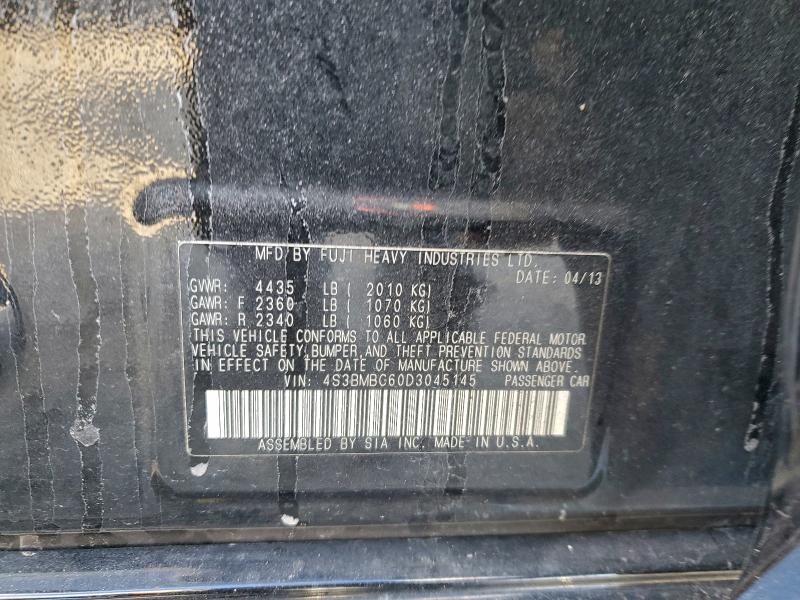 2013 SUBARU LEGACY 2.5 #3303726435