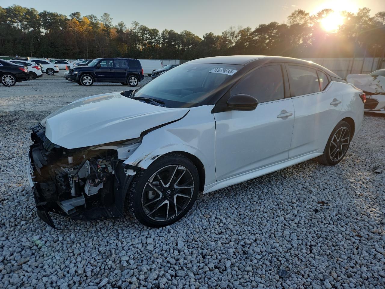 Lot #3302878888 2024 NISSAN SENTRA SR