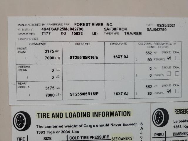 2021 OTHER SANDPIPER #3301605685