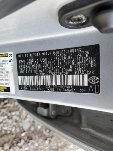 2006 TOYOTA COROLLA CE #3297923777