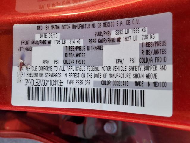 2016 TOYOTA SCION IA - 3MYDLBZV9GY104135