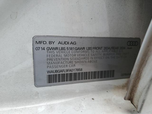 2015 AUDI S4 PREMIUM #3303724458