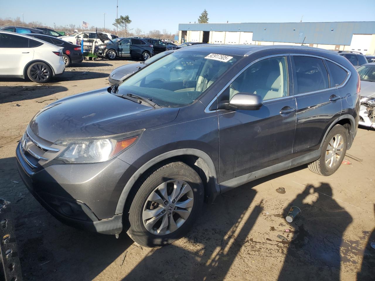 Lot #3296919857 2012 HONDA CR-V EXL