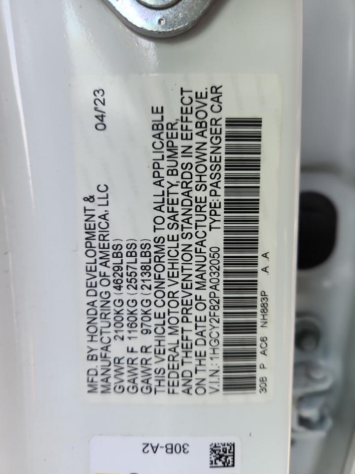 HONDA ACCORD TOURING HYBRID