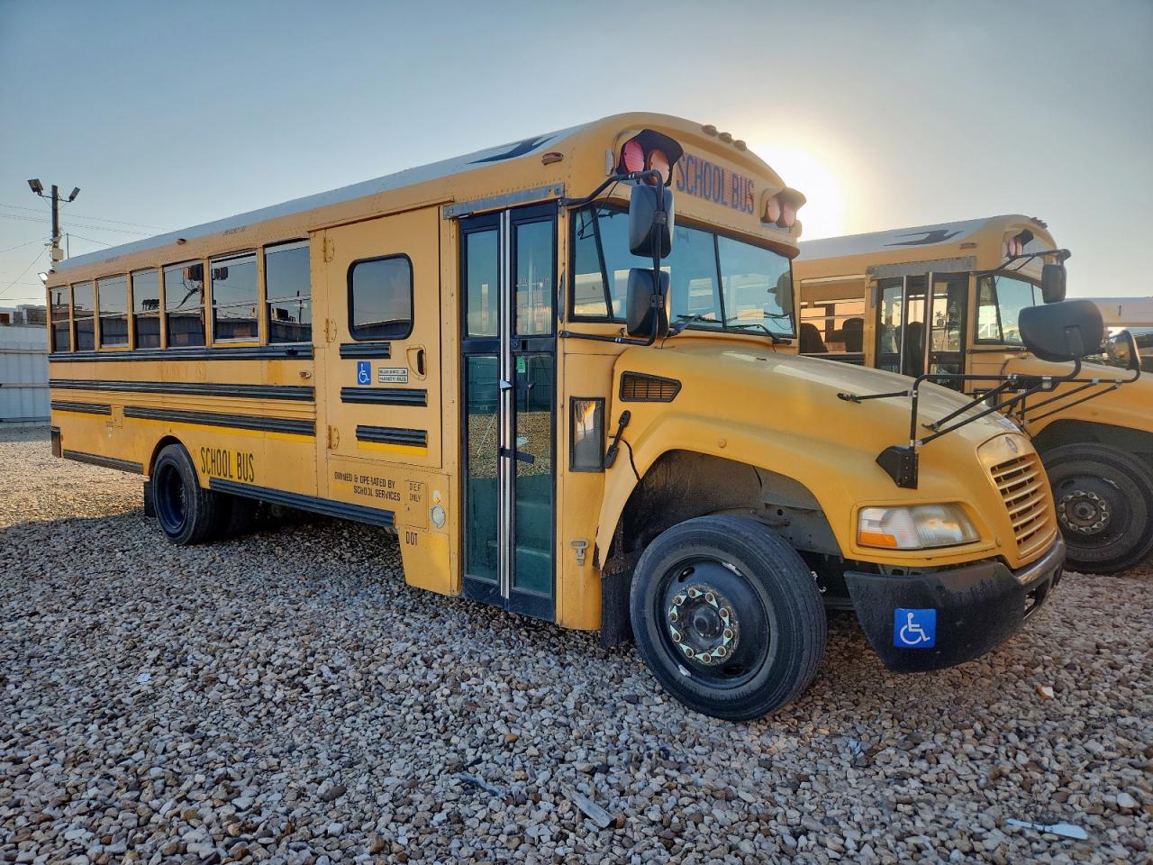 Lot #3305292311 2012 BLUE BIRD SCHOOL BUS
