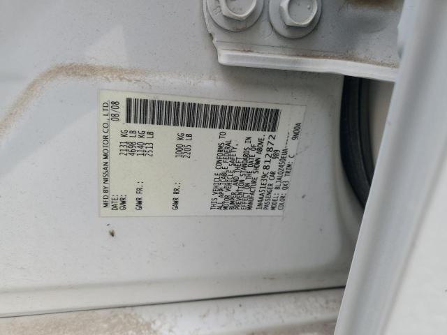 2009 NISSAN MAXIMA S #3284965960