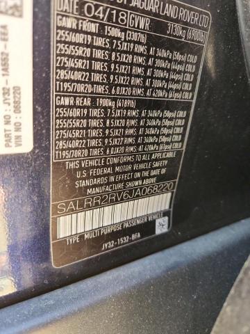 2018 LAND ROVER DISCOVERY #3294813765