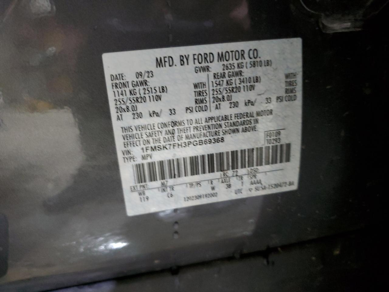 FORD EXPLORER LIMITED