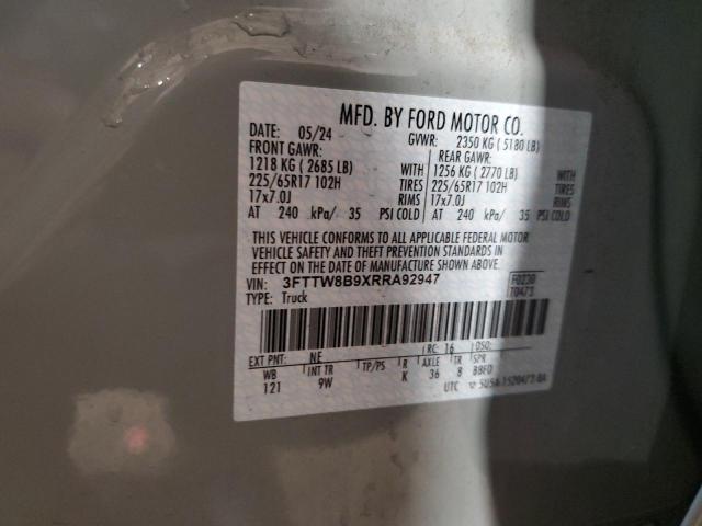 2024 FORD MAVERICK X #3301983447