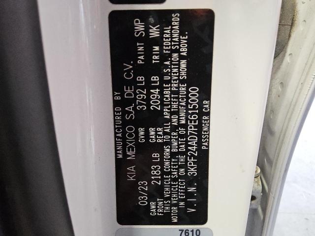 2023 KIA FORTE LX - 3KPF24AD7PE615000