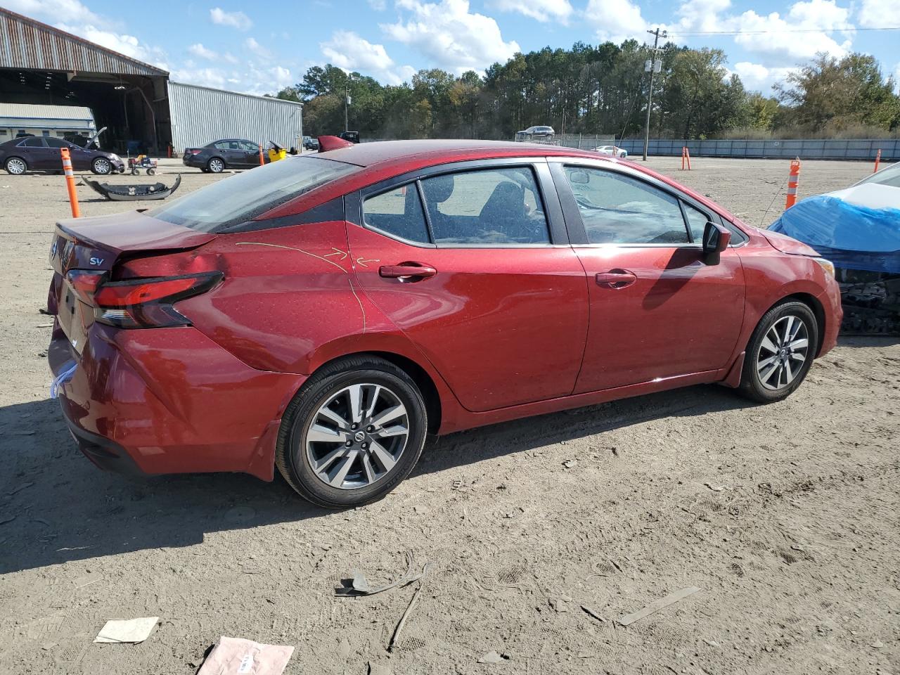 Lot #3316066320 2022 NISSAN VERSA SV