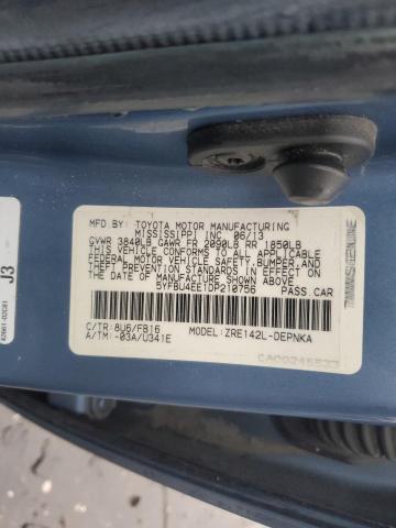 2013 TOYOTA COROLLA BA - 5YFBU4EE1DP210756