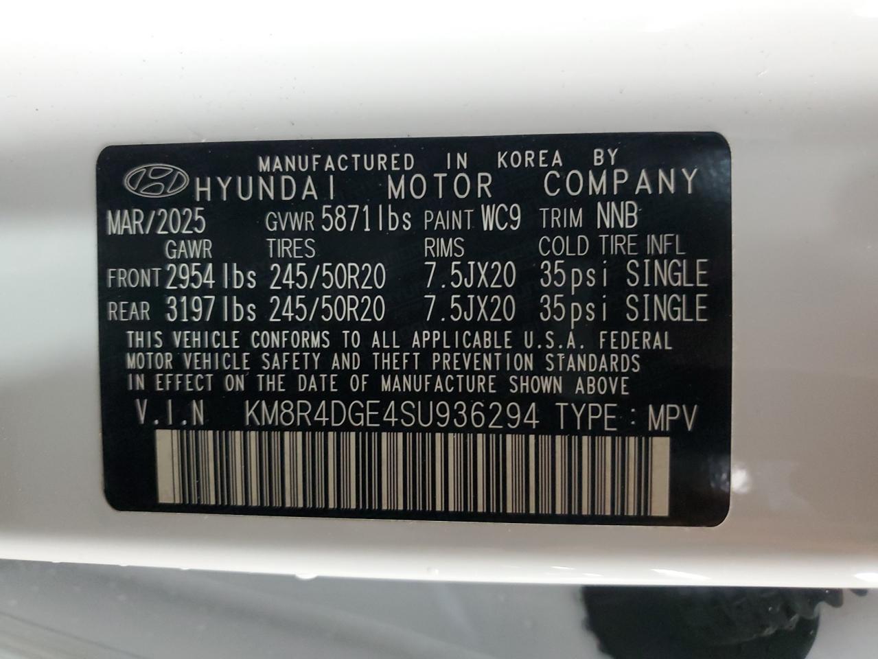 HYUNDAI PALISADE SEL PREMIUM