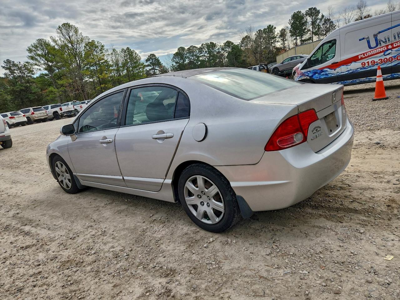 Lot #3302766456 2008 HONDA CIVIC LX