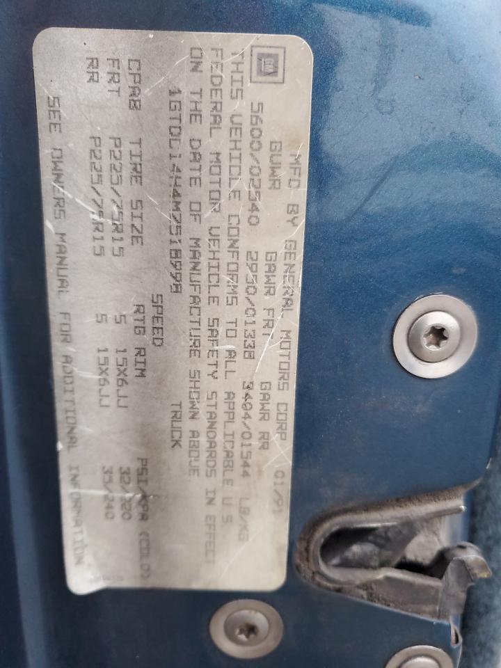 Lot #3296337411 1991 GMC SIERRA C15