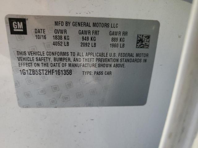 2017 CHEVROLET MALIBU LS #3286595173