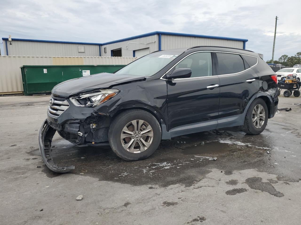 Lot #3315909087 2015 HYUNDAI SANTA FE S
