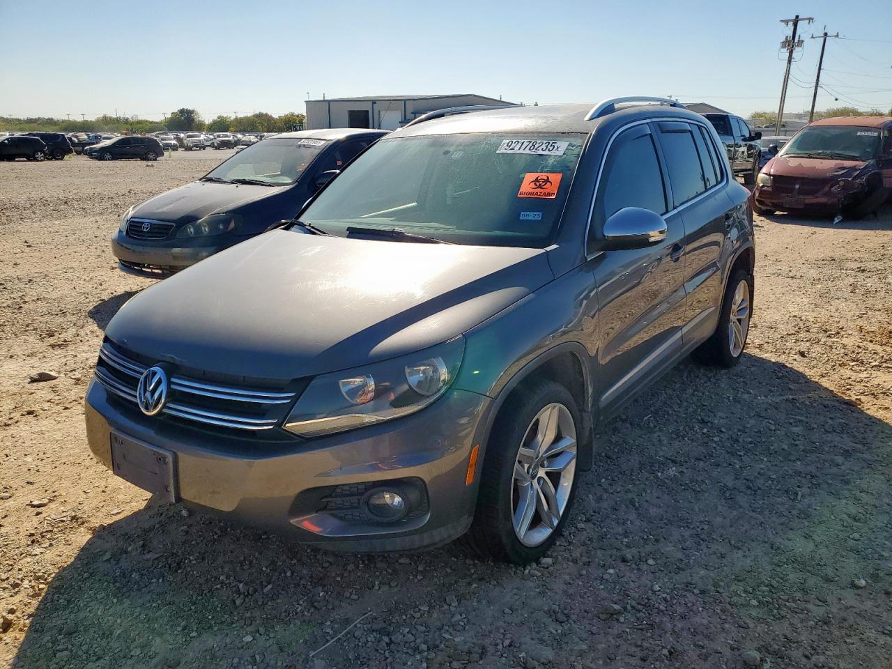 Lot #3290238203 2012 VOLKSWAGEN TIGUAN S