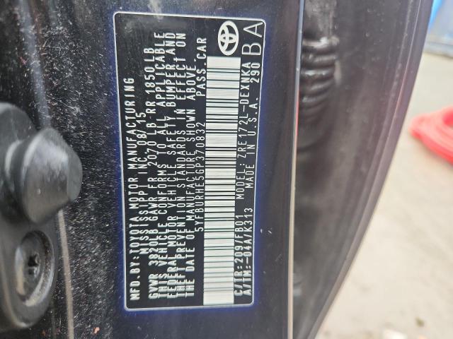 2016 TOYOTA COROLLA L #3299417873