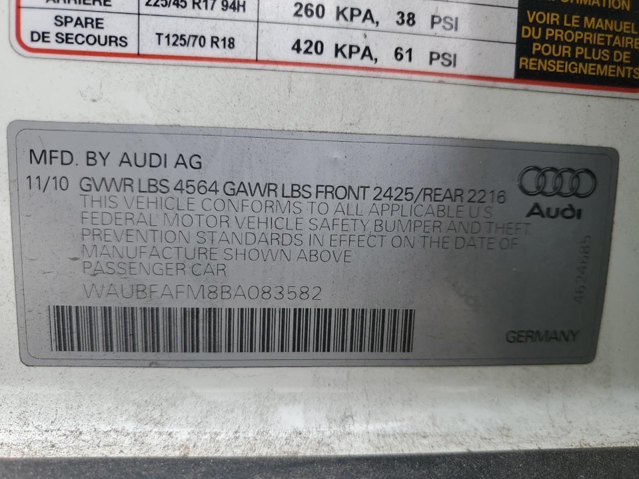 AUDI A3 PREMIUM