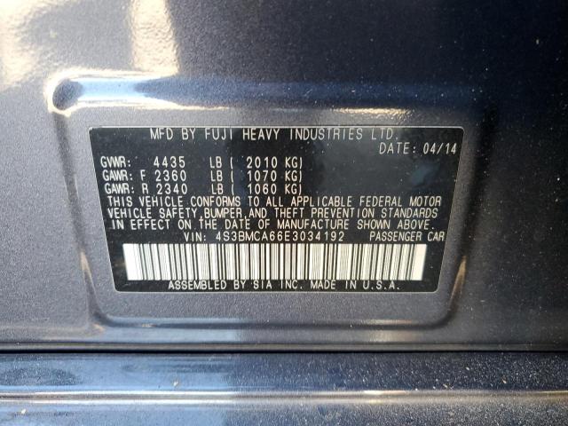 2014 SUBARU LEGACY 2.5 #3290601802