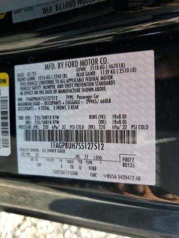 2025 FORD MUSTANG - 1FAGP8UH7S5127512