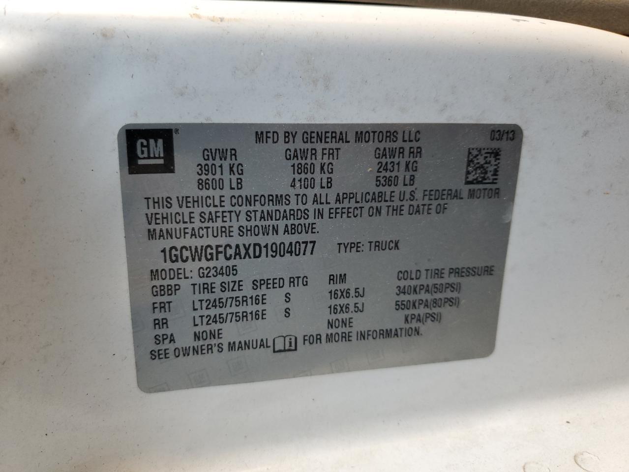 CHEVROLET EXPRESS G2