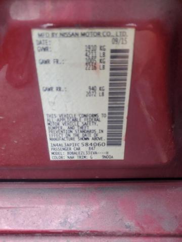 2015 NISSAN ALTIMA 2.5 #3309547560